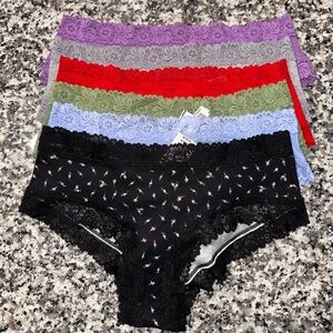 Victoria’s Secret Pink “6” Pair Panty Bundle